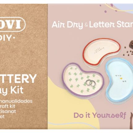 Zestaw do tworzenia ceramiki JOVI DIY, bez wypalania, miseczki