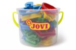 Wiaderko z foremkami do plasteliny JOVI, 24 szt., mix kolorów - obrazek 3