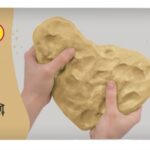 Glina samoutwardzalna JOVI, 1000g, piaskowa (ochra)