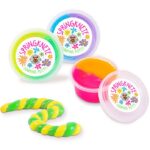 Skacząca plastelina Mix & Play TRENDHAUS GF-6, mix kolorów (opakowanie 18 szt.)