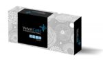 Chusteczki kosmetyczne celulozowe VELVET Professional Box, 2-warstwowe, 100 listków, biały