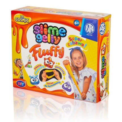 DR COSMIC SLIME GELLY FLUFFY DIY POMARAŃCZ