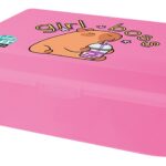 Lunchbox ICO Lizzy Lollipop Capybara, różowy