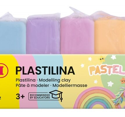 Zestaw plasteliny JOVI, 6x50g, mix kolorów pastelowych