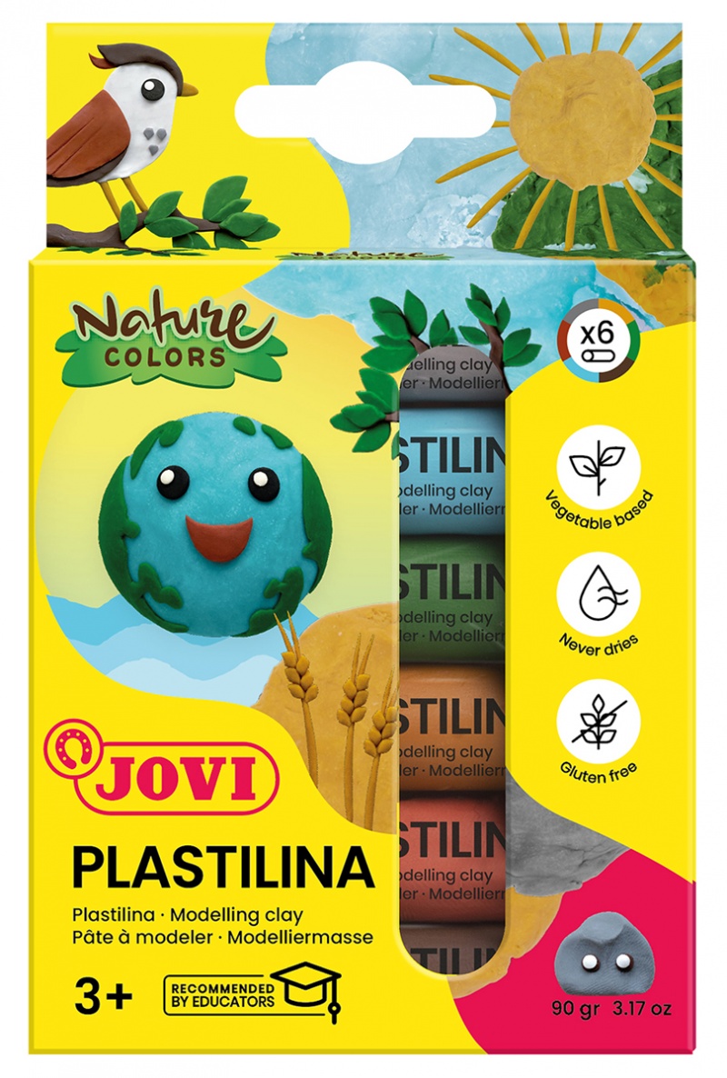 394591-407592-zestaw_plasteliny_jovi_6x15g_kolory_natury_m-800w Zestaw plasteliny JOVI, 6x15g, kolory natury, mix kolorów - obrazek 1