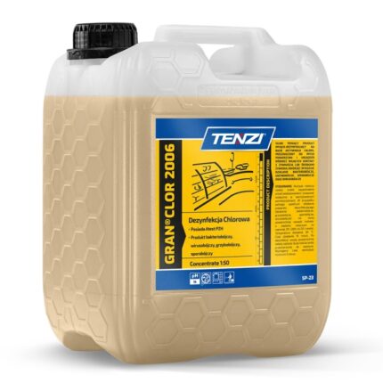 Koncentrat do mycia i dezynfekcji z aktywnym chlorem TENZI, Granclor 2006, 5l