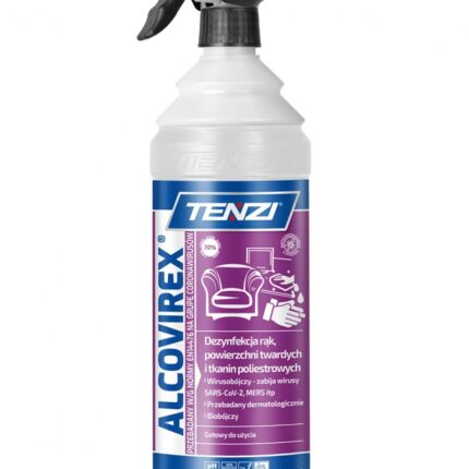 Płyn do dezynfekcji rąk, narzędzi, powierzchni TENZI, Alcovirex, 1l