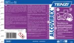 Płyn do dezynfekcji rąk, narzędzi, powierzchni TENZI, Alcovirex, 1l - obrazek 2