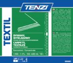 Preparat do prania wykładzin i tekstyliów metodą szamponowania TENZI, Textil, 5l - obrazek 2