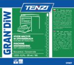 Płyn do mycia naczyń w zmywarkach TENZI, Gran Diw, 5l - obrazek 2