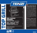 Płyn do czyszczenia przypaleń z grilli, piecyków i rusztów TENZI, Top Grill, 5l - obrazek 2