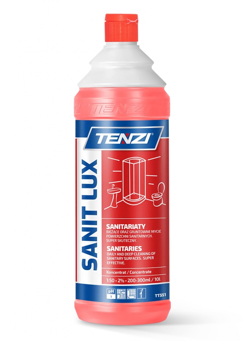 394885-407676-koncentrat_do_gruntownego_mycia_powierzchni_-800w Koncentrat do gruntownego mycia powierzchni sanitarnych TENZI, Sanit Lux, 1l - obrazek 1
