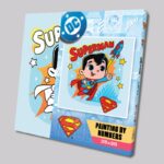 Malowanie po numerach IDEYKA, 25x25 cm, Superman: Lot do gwiazd, 1 szt. - obrazek 2