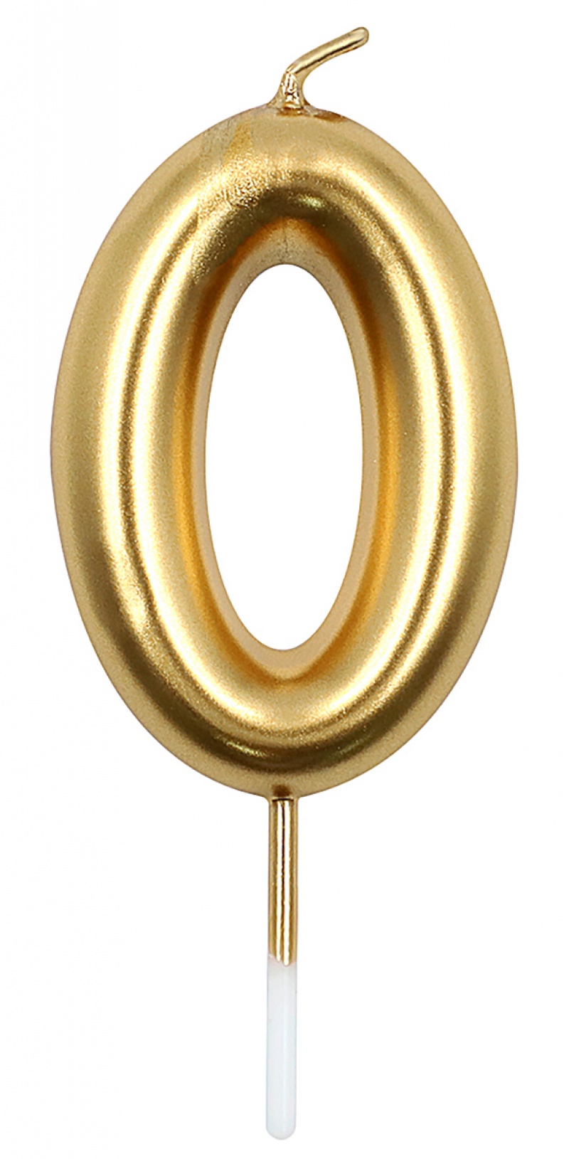 395456-407523-swieczka_party_go_cyfra_0_6cm_zlota-800w Świeczka PARTY GO, cyfra 0, 6cm, złota (opakowanie 24 szt.) - obrazek 1