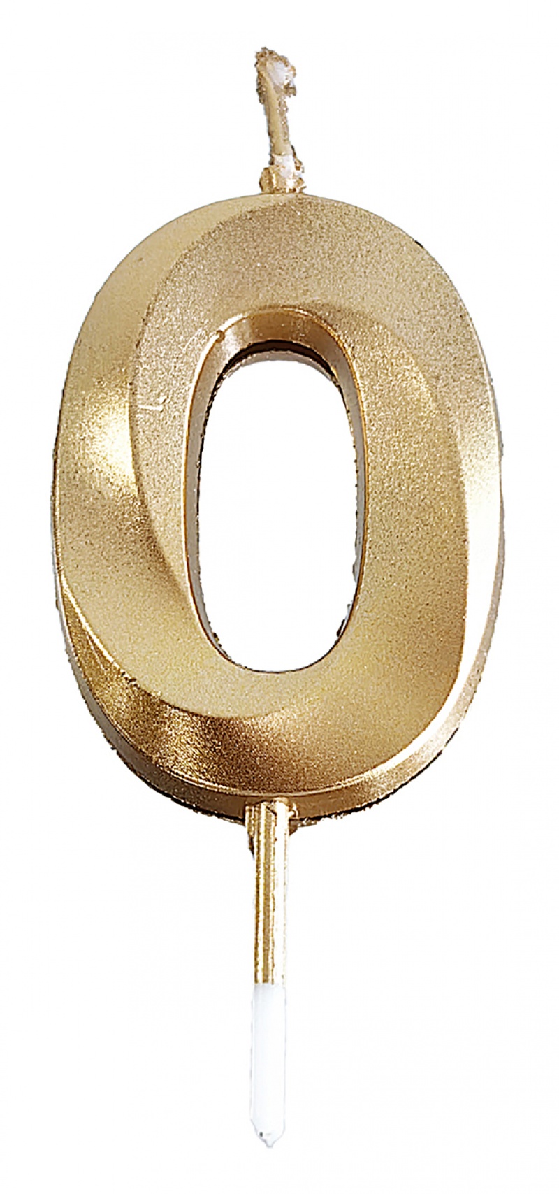 395497-407499-swieczka_party_go_cyfra_0_4_8cm_zlota-800w Świeczka PARTY GO, cyfra 0, 4,8cm, złota (opakowanie 24 szt.) - obrazek 1