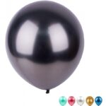 Zestaw balonów PARTY GO, metaliczne, 22cm, 8 szt., mix kolorów (opakowanie 12 szt.)