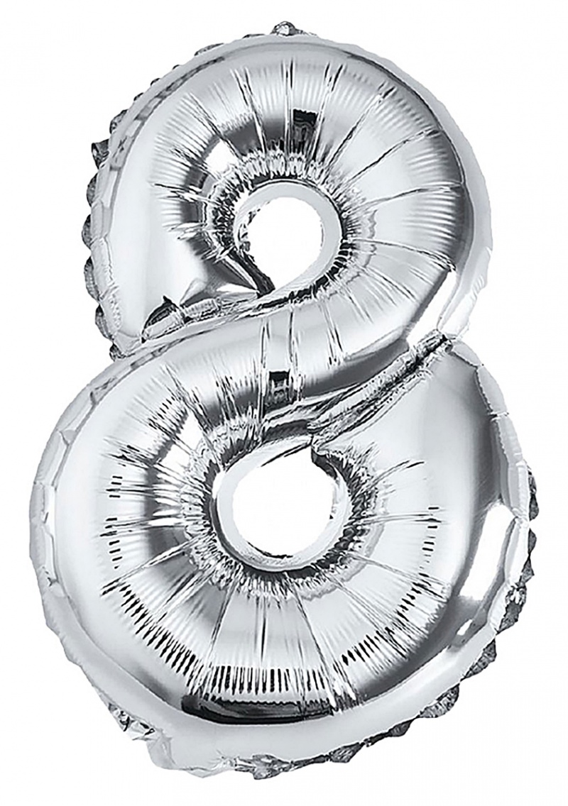 395560-407468-balon_foliowy_party_go_cyfra_8_80cm_srebrny-800w Balon foliowy PARTY GO, cyfra 8, 80cm, srebrny (opakowanie 12 szt.) - obrazek 1