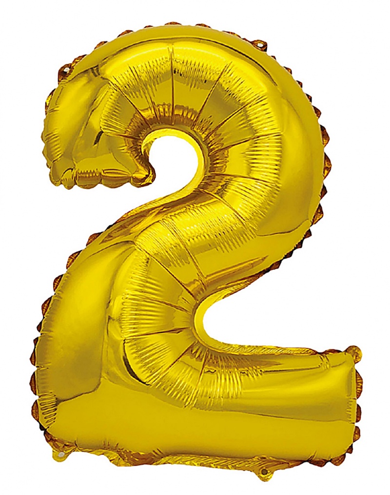 395564-407472-balon_foliowy_party_go_cyfra_2_80cm_zloty-800w Balon foliowy PARTY GO, cyfra 2, 80cm, złoty (opakowanie 12 szt.) - obrazek 1