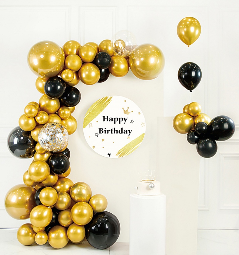 395585-407577-zestaw_balonow_party_go_girlanda_73_szt_zlot-800w Zestaw balonów PARTY GO Girlanda, 73 szt., złote (opakowanie 6 szt.) - obrazek 1