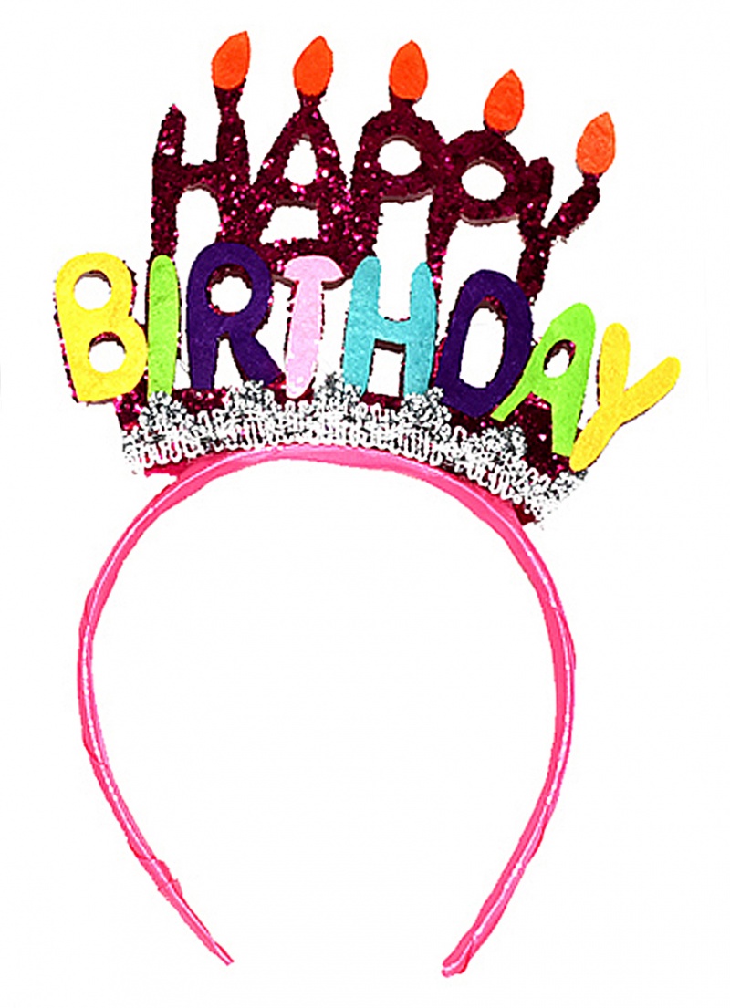 395590-407581-opaska_party_go_happy_birthday_24cm_1_szt_mi-800w Opaska PARTY GO Happy Birthday, 24cm, 1 szt., mix kolorów (opakowanie 12 szt.) - obrazek 1