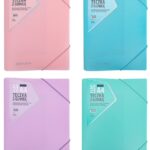 Teczka z gumką ASTRAPAP PP PASTEL LINE - mix kolorów
