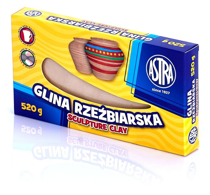 GLINA RZEZBIARSKA 520G GLINA RZEZBIARSKA 520G - obrazek 1