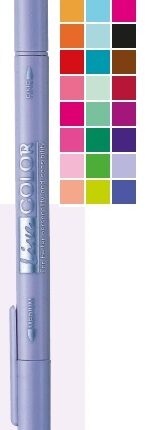 Cienkopis okrągły 0,4 mm PLUS PEN 3000 MONAMI czerwony ciemny tusz - 12 szt. op