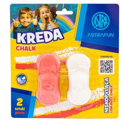 Kreda Samochody Astra Fun 2 szt