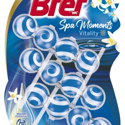 Kulki myjąco-zapachowe BREF Spa Moments Vitality, 3 x 50 g