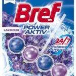 Kulki myjąco-zapachowe do toalet BREF Power Aktiv Lavender, 50g