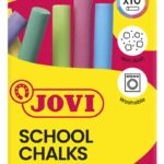 Kreda szkolna JOVI, zestaw 10 szt., mix kolorów