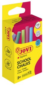 Kreda szkolna JOVI, zestaw 10 szt., mix kolorów - obrazek 2