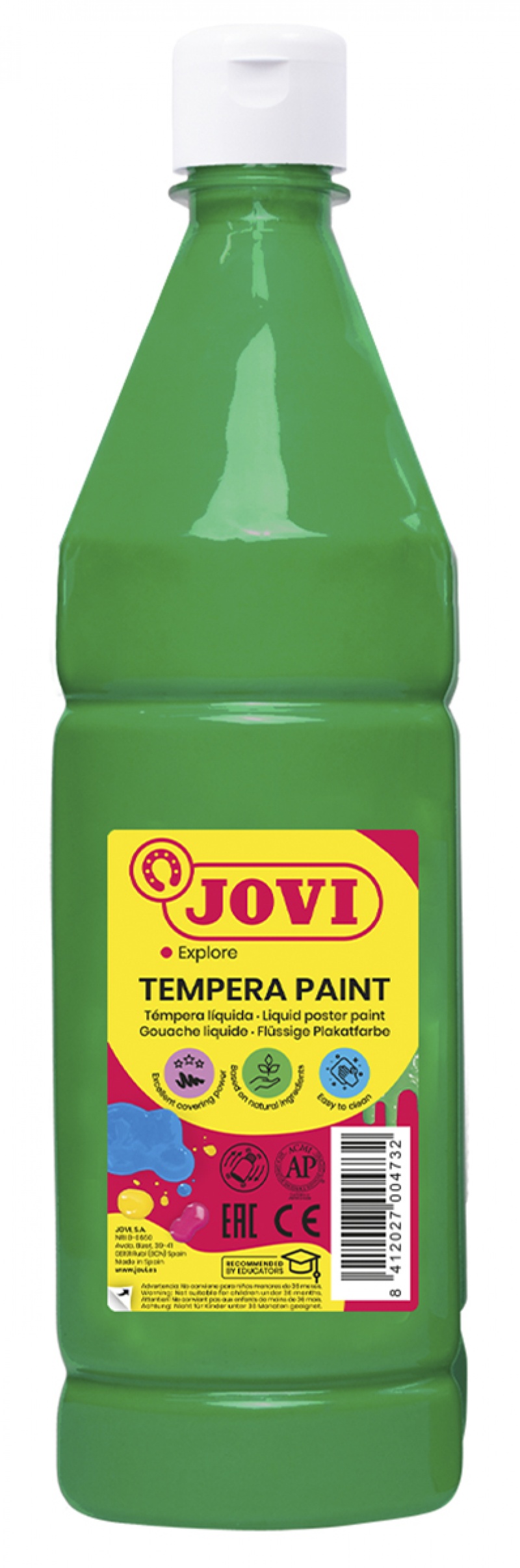 400535-408982-farba_plakatowa_jovi_1000ml_zielona-800w Farba plakatowa JOVI, 1000ml, zielona - obrazek 1