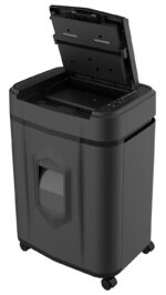 Niszczarka Q-CONNECT Q120, z automatycznym podajnikiem, czarna - obrazek 3