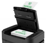 Niszczarka Q-CONNECT Q120, z automatycznym podajnikiem, czarna - obrazek 8