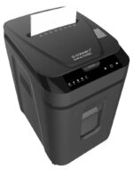 Niszczarka Q-CONNECT Q180, z automatycznym podajnikiem, czarna - obrazek 2
