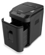 Niszczarka Q-CONNECT Q180, z automatycznym podajnikiem, czarna - obrazek 3