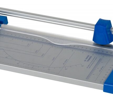 Trymer do papieru Q-CONNECT, A4, szaro-niebieski