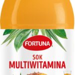 Sok FORTUNA, multiwitamina, szkło, 0,3l (opakowanie 15 szt.)