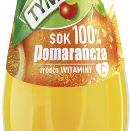 Sok TYMBARK, pomarańczowy, 0,2l (opakowanie 15 szt.)