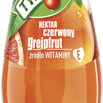 Sok TYMBARK, czerwony grejpfrut, 0,2l (opakowanie 15 szt.)