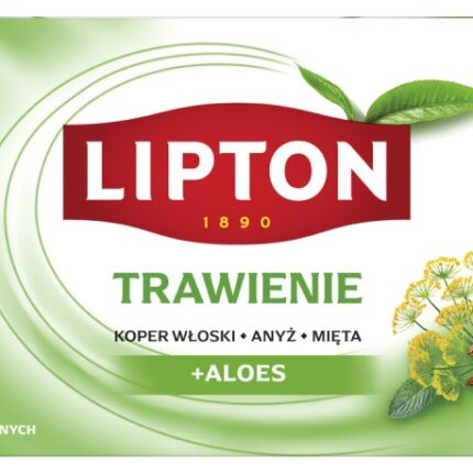 Herbata LIPTON Functional, ziołowa, trawienie, 20 kopert