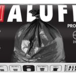 Worki na śmieci ALUFIX Professional, LDPE, 60x80cm, 21 μm, 60l, 20 szt., czarne