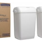 Kosz na śmieci KIMBERLY-CLARK, 43l, 2 szt., biały