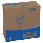 Dozownik do papieru toaletowego Jumbo SCOTT Control, 7046, centralne odwijanie, biały - obrazek 6