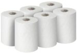 Ręcznik papierowy w roli SCOTT Essential Slimroll, 1-warstwowy, 190 m, 760 listków, 6 rolek, biały - obrazek 2