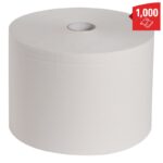 Czyściwo w roli WYPALL L20 General Clean, 2-warstwowe, 380m, 1000 listków, białe - obrazek 4