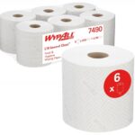 Ręcznik papierowy WYPALL L10 General Clean, centralne odwijanie, 1-warstwowy, 6 rolek x 630 listków, biały