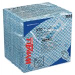 Czyściwo składane WYPALL X70 Critical Clean, włókninowe, 35x35cm, 40 szt., niebieskie