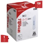 Czyściwo w roli WYPALL X60 General Clean, centralne odwijanie, włókninowe, 150 listków, niebieskie - obrazek 2
